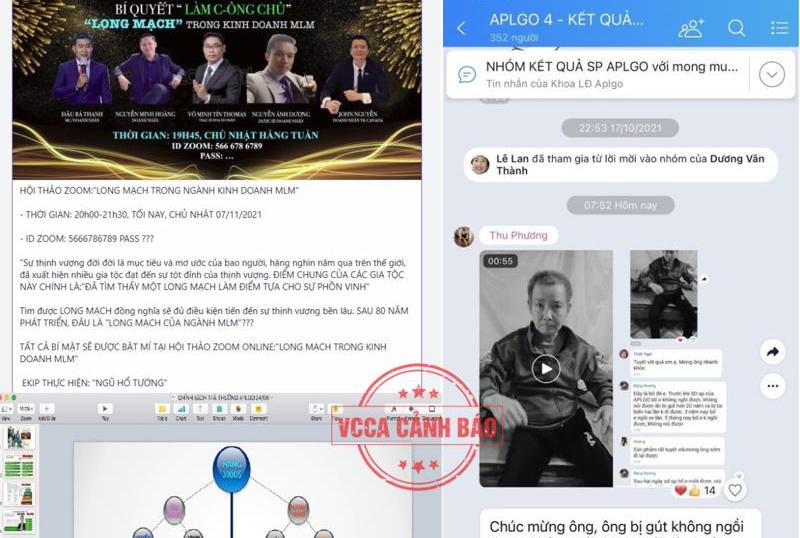 Cảnh báo kinh doanh đa cấp trái phép thực phẩm chức năng APLGO